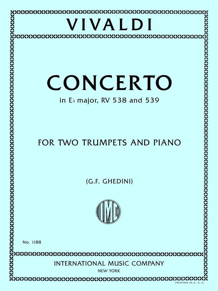 Concerto In E Flat Major From Concertos Rv 538 539